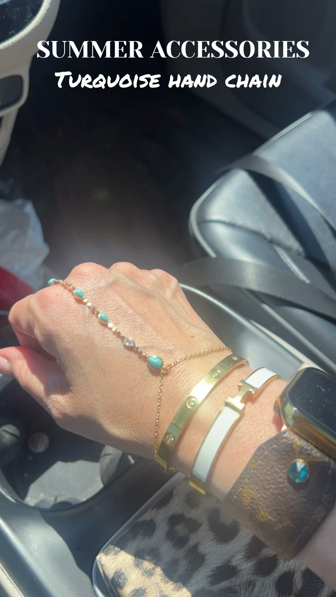 New Summer accessories, trendy accessories, It Girl accessories, I love this new faux turquoise gold hand chain to elevate my arm candy for Summer! Also comes in gold and silver. @nordstrom #LaidbackLuxeLife

Update: I found my sold out hand chain in stock at another store!

Hey Beautiful! Feel free to comment on this post if you have any questions! 🫶🏽

Follow me for more fashion finds, beauty faves, lifestyle, home decor, sales and more! So glad you’re here!! XO, Karma

#LTKootd #LTKgrwm #LTKOver40