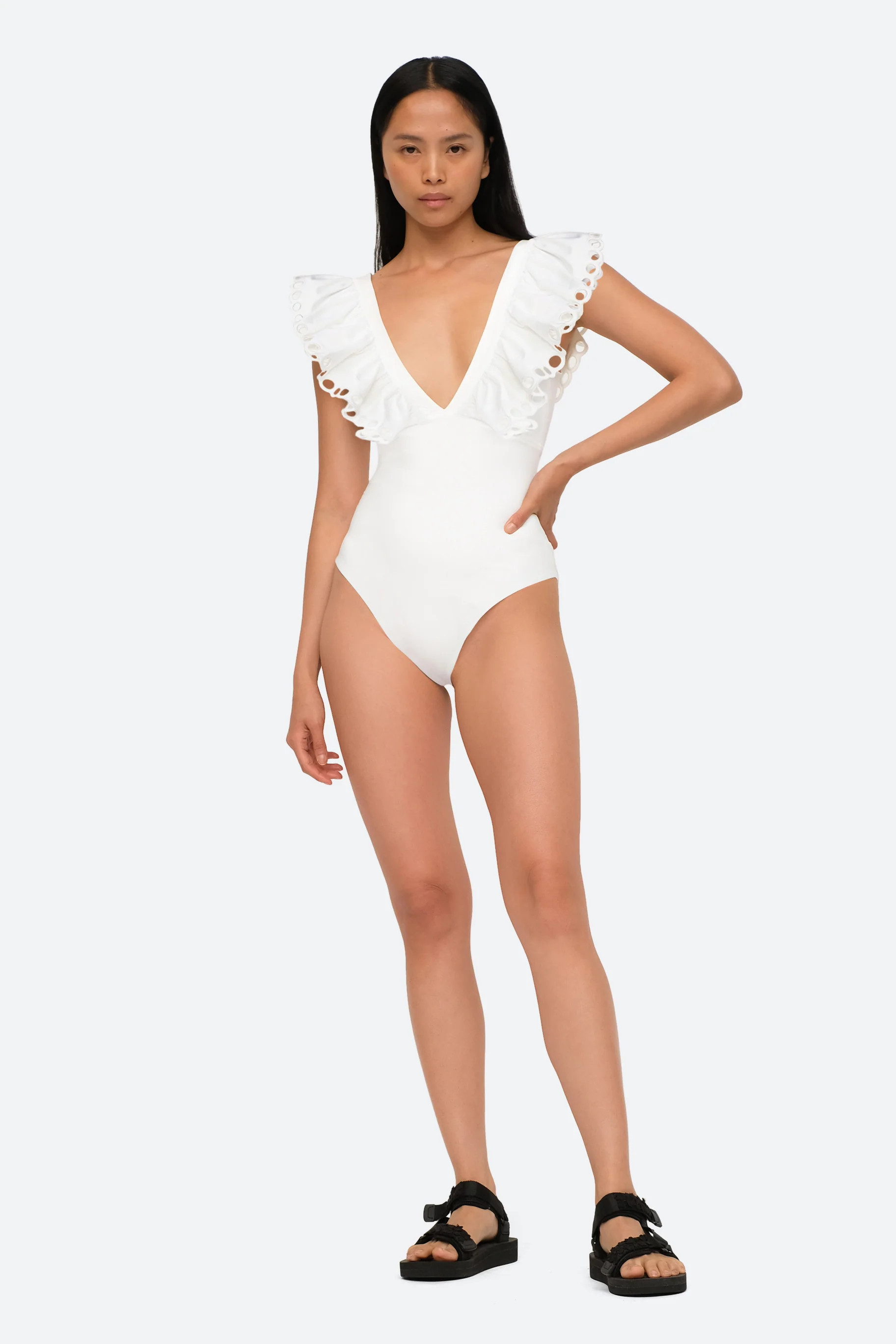Siena Ruffle One Piece | Sea New York