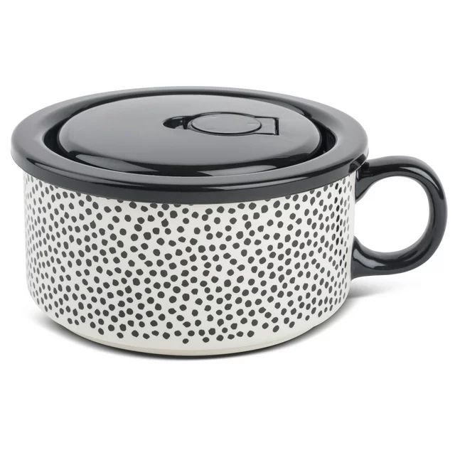Thyme & Table Stoneware 23oz Dot Soup Mug | Walmart (US)