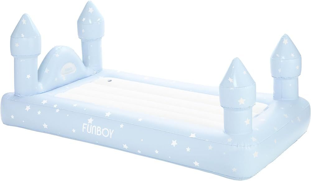 FUNBOY Kids Pink Castle Sleepover Travel Bed & Air Mattress. Perfect for Sleepovers. Includes Car... | Amazon (US)