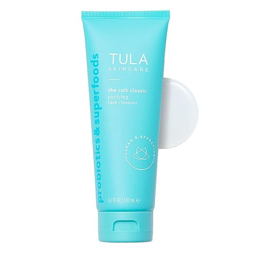 TULA Skin Care Cult Classic Purifying Face Cleanser - Gentle and Effective Face Wash, Makeup Remo... | Amazon (US)