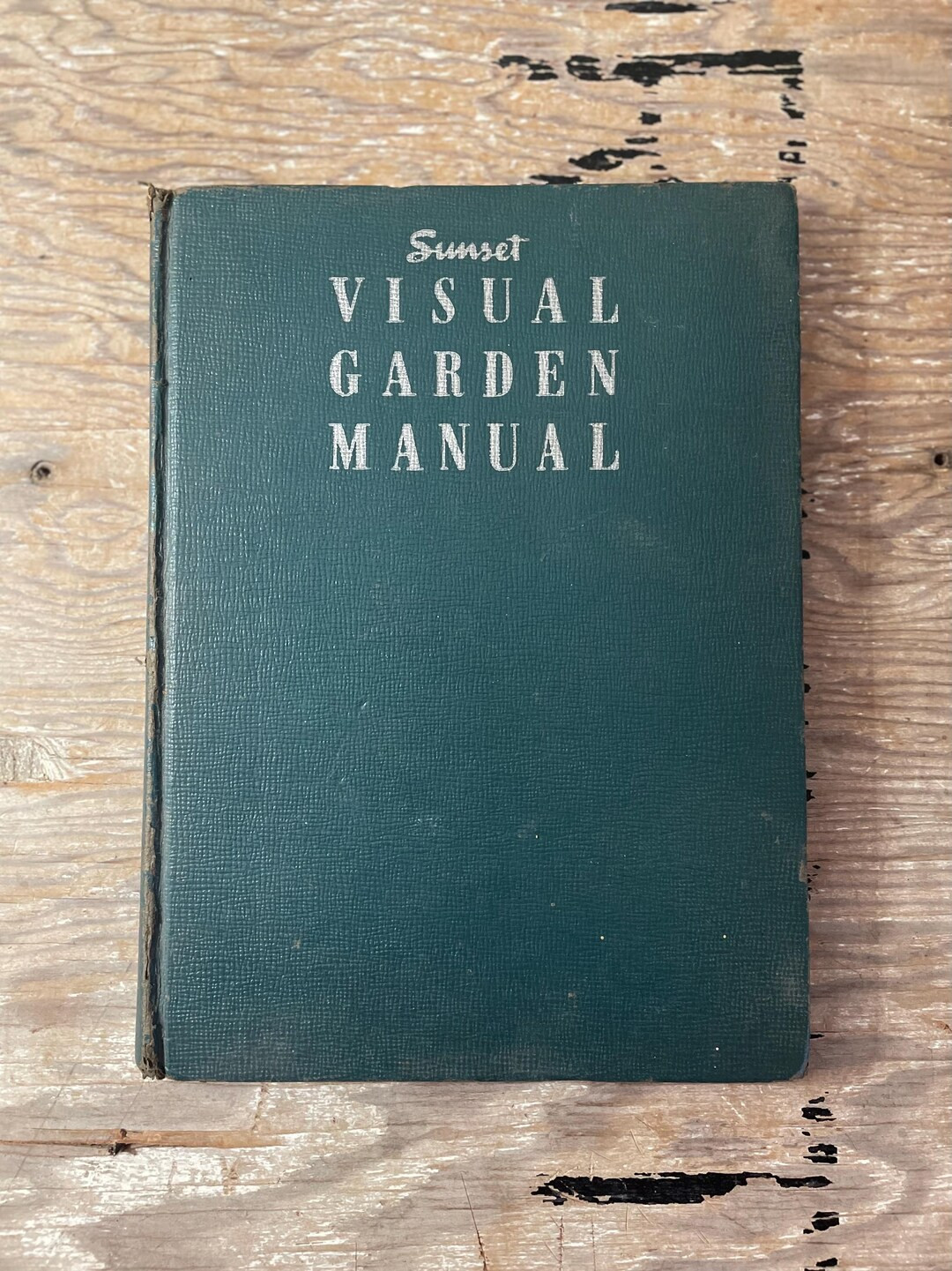Vintage Sunset Garden Book - Illustrated Garden Manual- Green Hardcover - Illustrated Reference B... | Etsy (US)