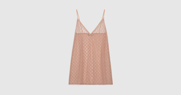 GG tulle lingerie dress | Gucci (US)