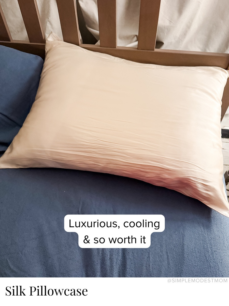 Swapping to a genuine silk pillowcase (not satin!) has made my bed feel like a luxury hotel. Mulberry silk is incredibly soft, helps reduce hair breakage and frizz, and is gentler on skin overnight. If you’re upgrading your sleep setup, a real silk pillowcase is a simple change that makes a big difference.

#LTKselfcare #LTKdayinmylife #LTKHome