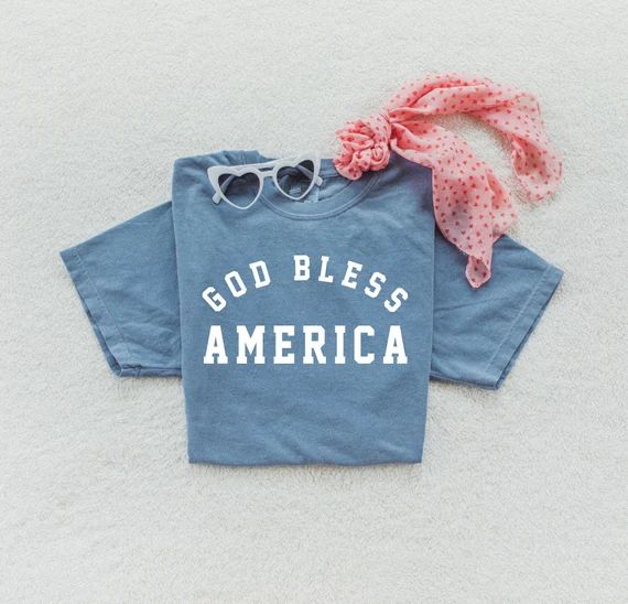 GOD BLESS AMERICA Shirt | Benjamin Franklin Quote | Unisex T Shirt | Liberty | America Shirt | Co... | Etsy (US)