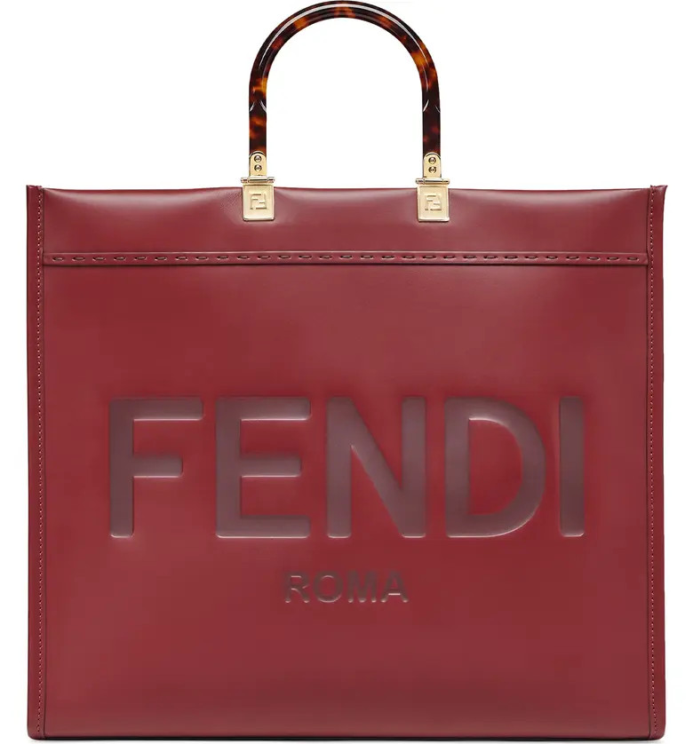 Large Sunshine Leather Shopper | Nordstrom