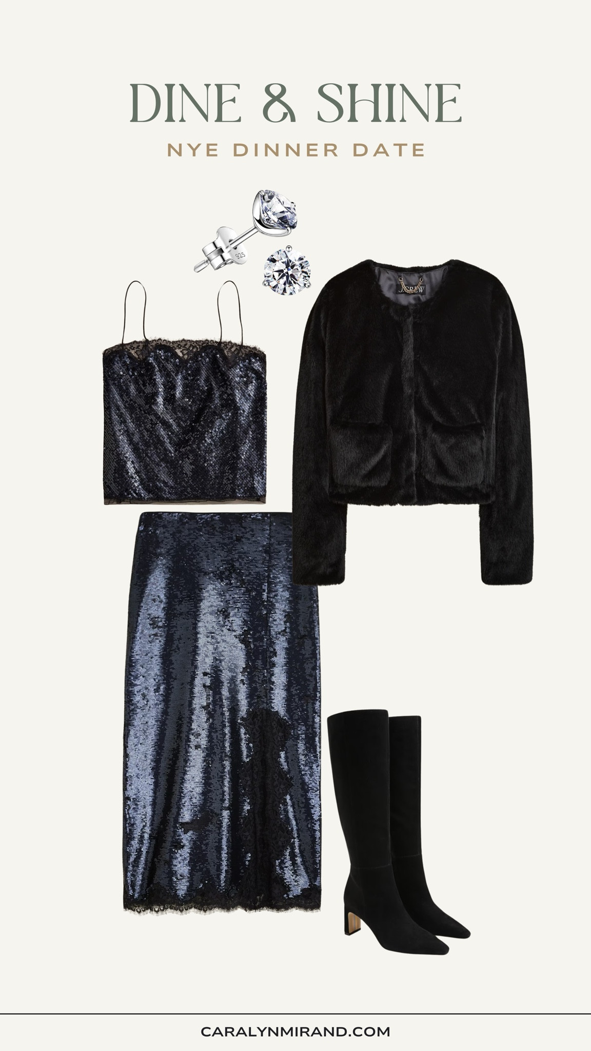 Dine & shine in this NYE outfit inspo for a dinner date 

#LTKParties #LTKHoliday #LTKStyleTip
