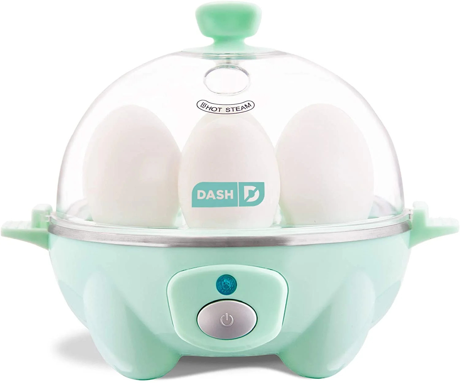 Dash Rapid Egg Cooker: 6 Egg Capacity Electric Egg Cooker for Hard Boiled Eggs, Poached Eggs, Scr... | Walmart (US)