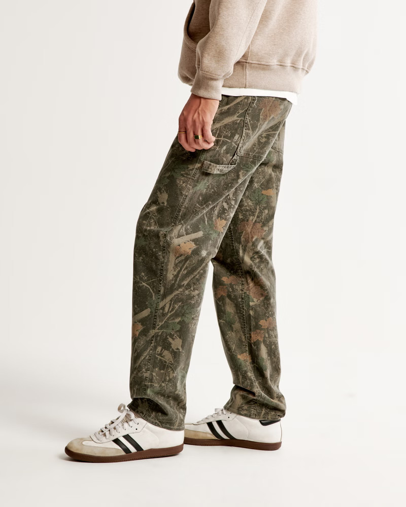 Loose Workwear Pant | Abercrombie & Fitch (US)