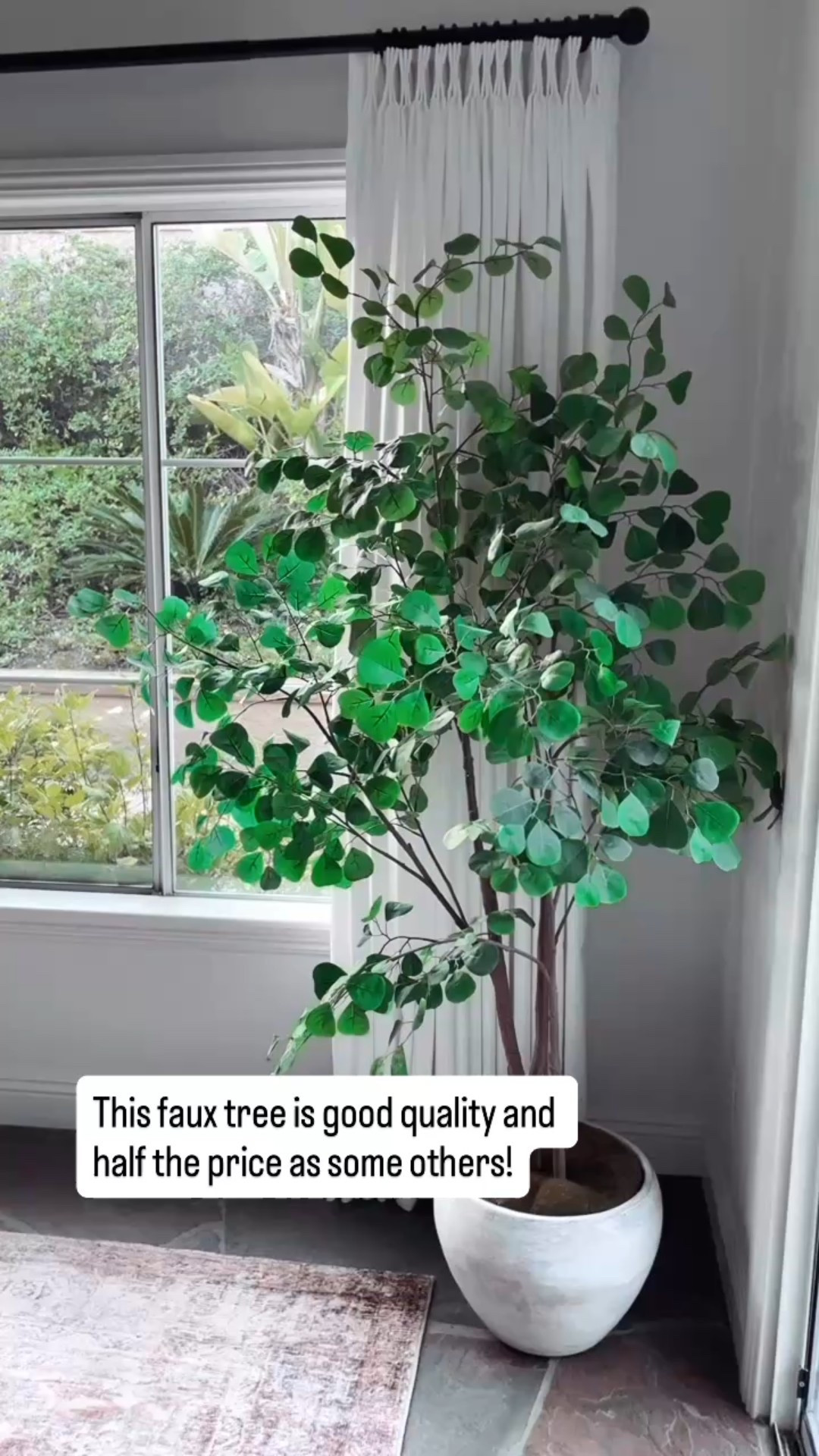 Good quality faux ficus tree from Target. So good for the price! 

#neutral #home #decor #plants 

#LTKHome #LTKSaleAlert