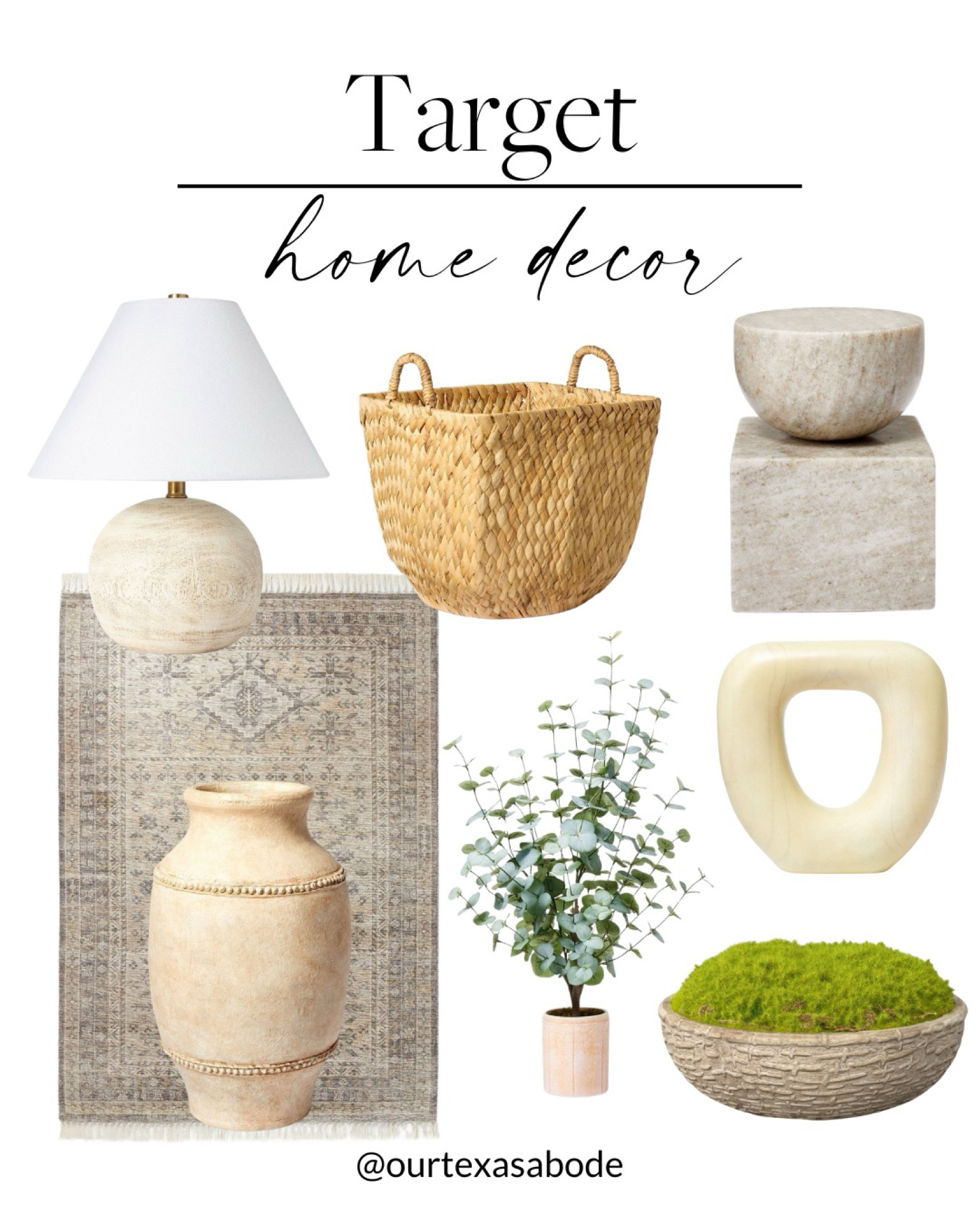 Target Home Decor 🙌🏻🙌🏻

Rugs, basket weave, lamp, vase, home decor, living decor 

#LTKHome #LTKStyleTip #LTKSeasonal