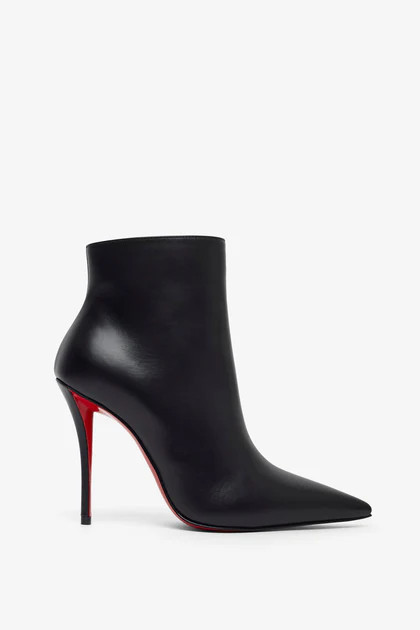 Miss Z 100 black leather boots | Shop Savannahs (US)