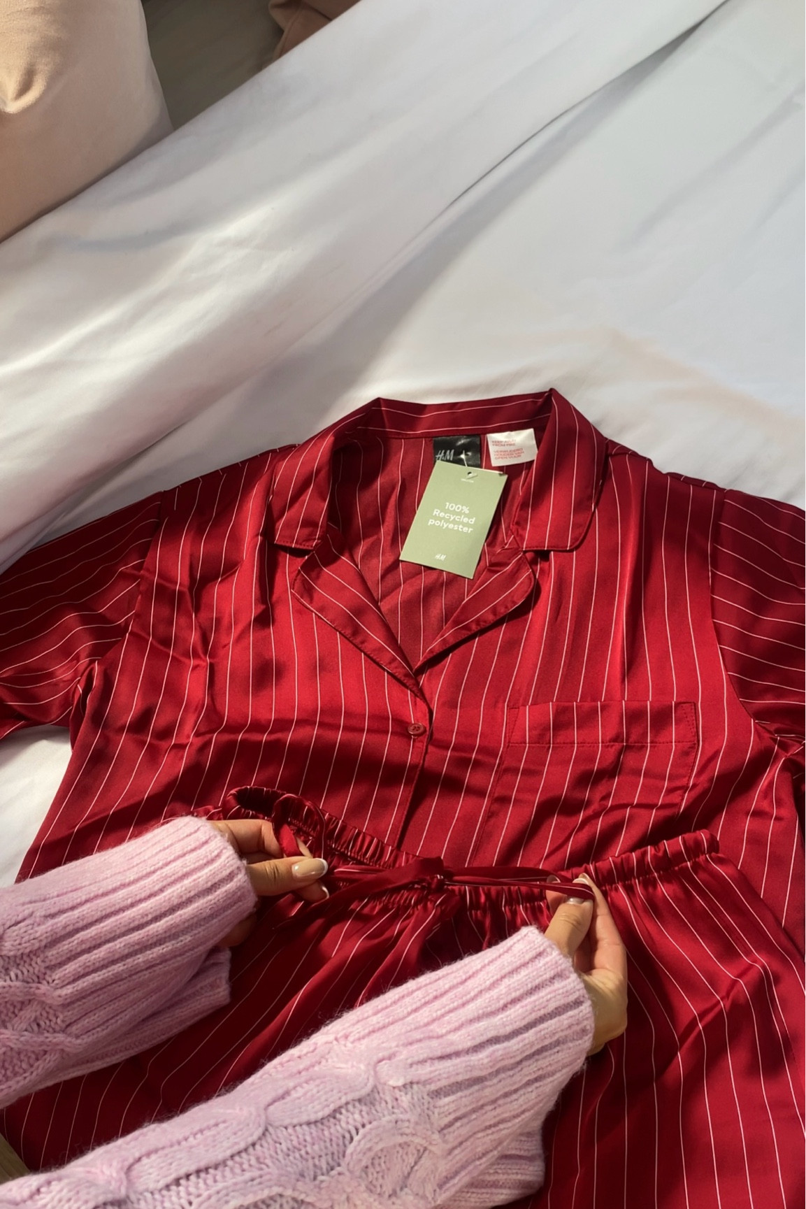 Red Satin Pyjamas❤️

#LTKuk