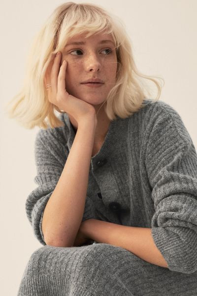 Rib-knit Cardigan | H&M (US + CA)