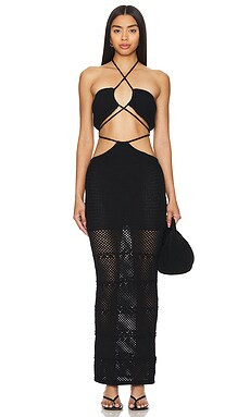 Lovers and Friends Tabea Maxi Dress in Black from Revolve.com | Revolve Clothing (Global)