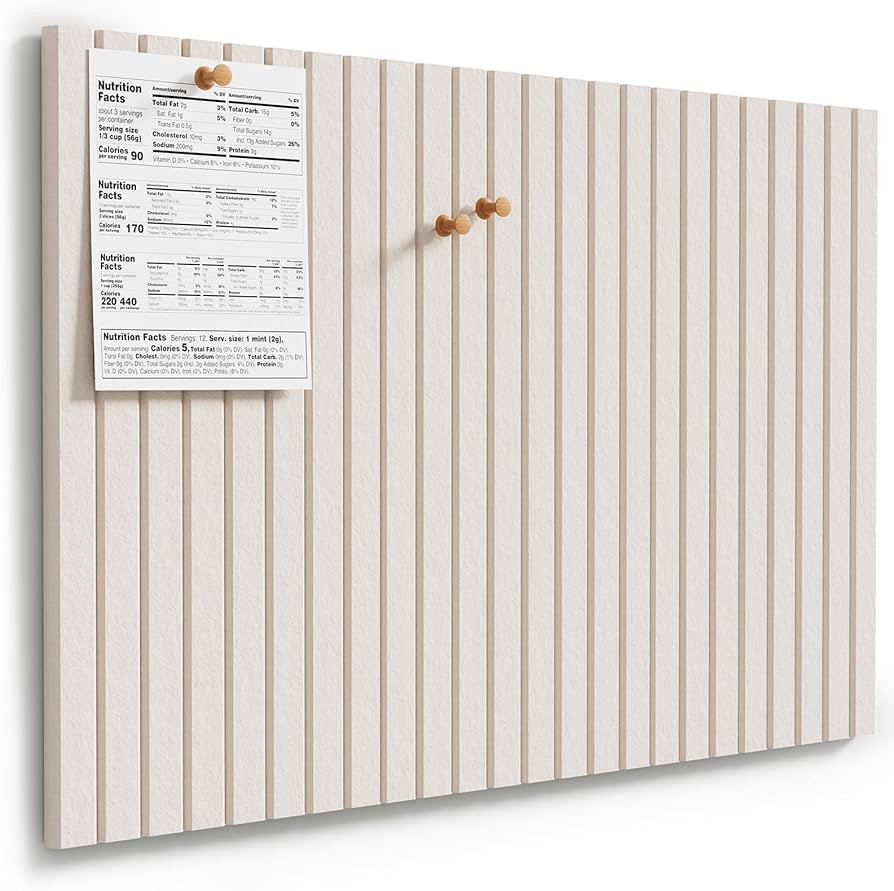 Amazon.com : MaxGear Large Cork Boards for Walls 36" x 24", Light Tan Felt Bulletin Board Tiles f... | Amazon (US)