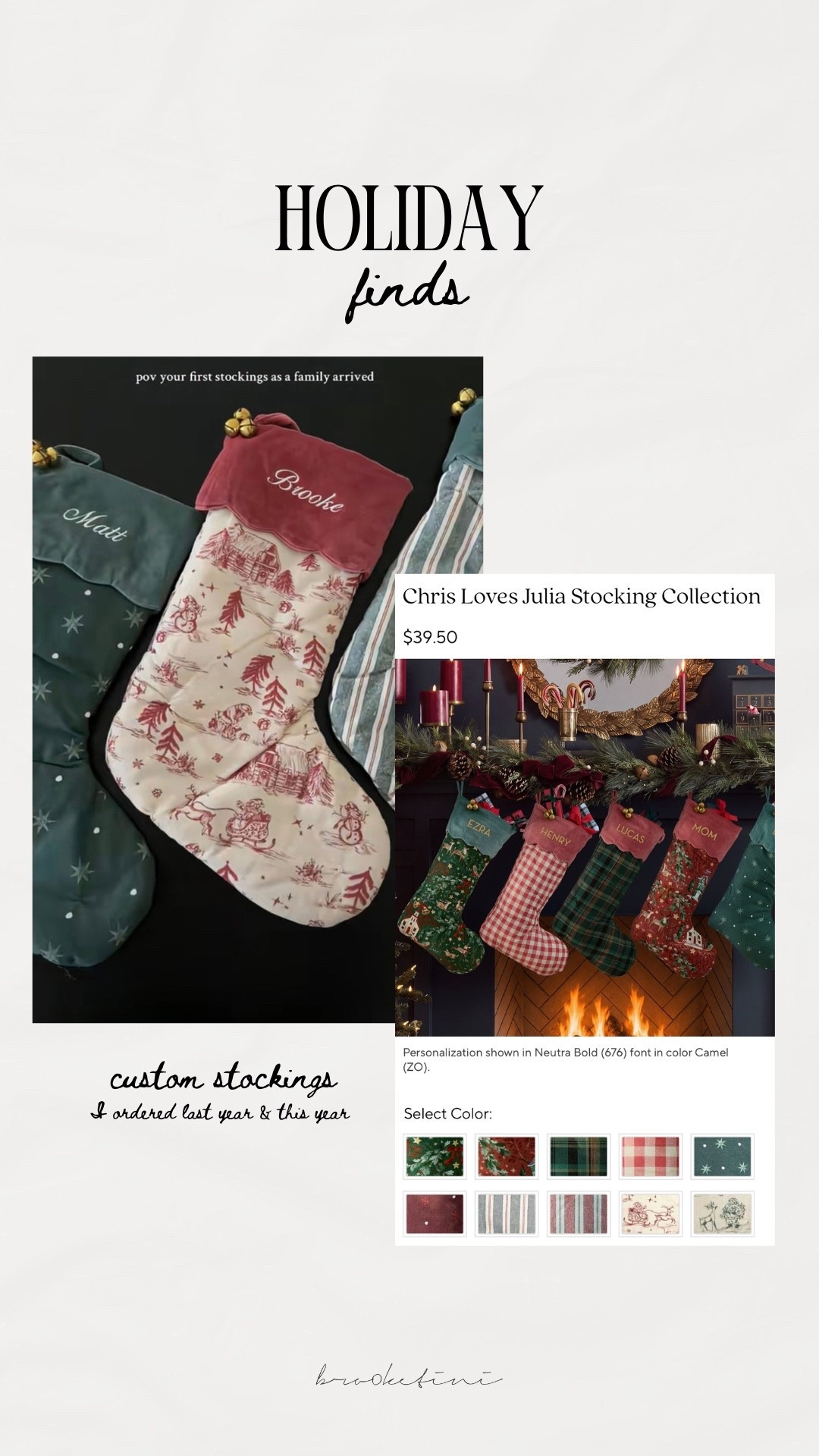 Our Christmas stockings are back in stock this year 🎄

#LTKSeasonal #LTKHome #LTKKids