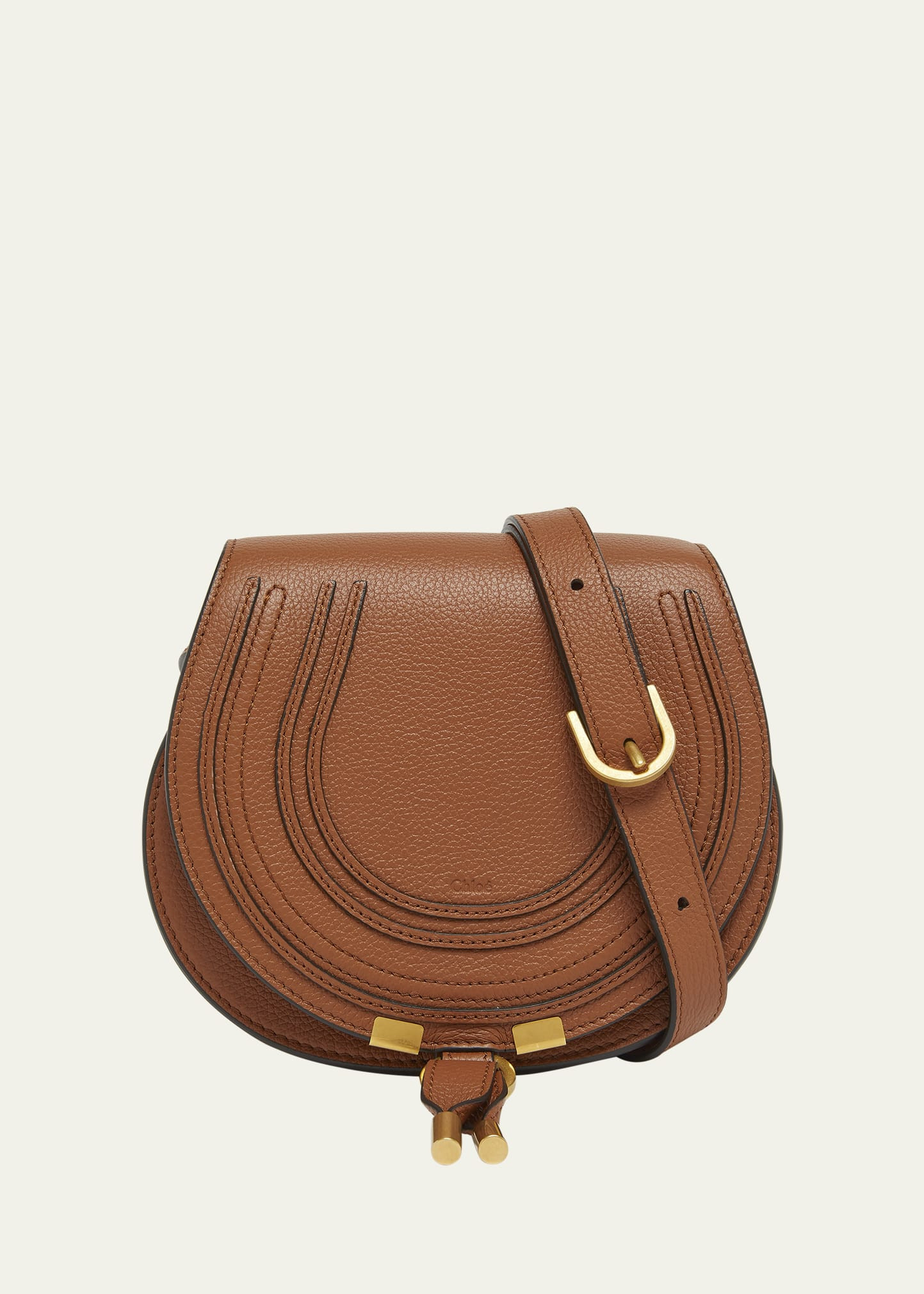 Chloe Marcie Small Crossbody Bag in Grained Calfskin | Bergdorf Goodman