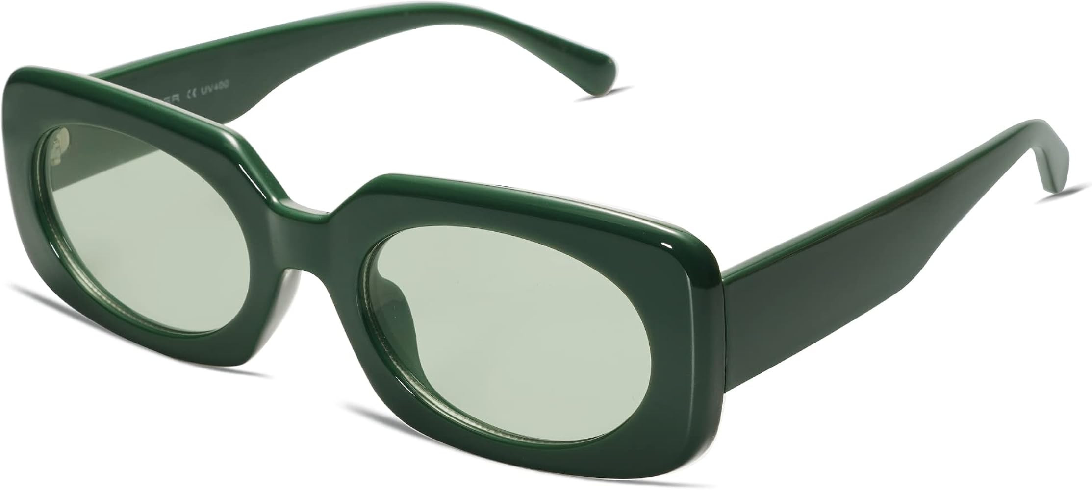 VANLINKER Rectangle Sunglasses for Women Retro Trendy Fashion Glasses Oval Lenses Narrow Thin Squ... | Amazon (US)