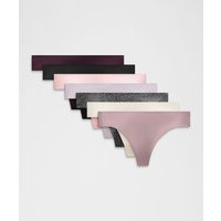 InvisiWear Mid-Rise Thong Underwear | Lululemon (US)