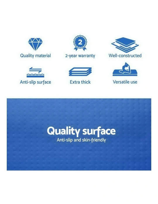 GoFun 4MX1M Inflatable Air Track Mat Tumbling Floor Home Gymnastics Gym Fun | Myer