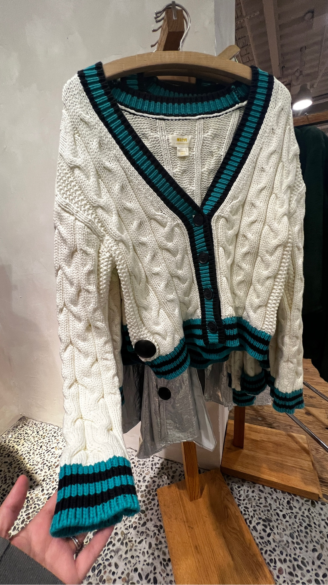 Maeve Varsity Cable-Knit Cardigan Sweater

#LTKmidsize #LTKstyletip #LTKSeasonal