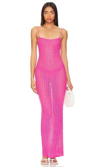Winona Maxi Dress in Pink | Revolve Clothing (Global)