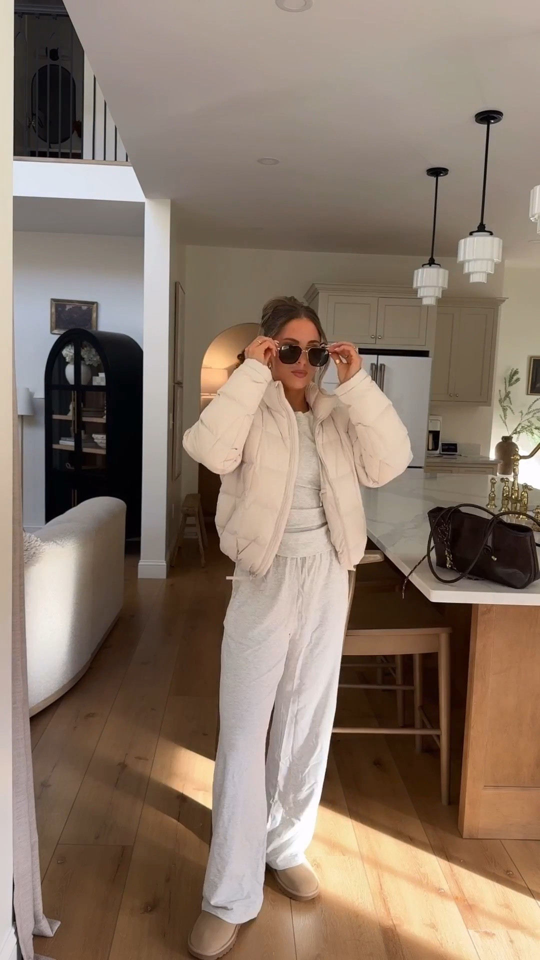 The best comfy pajama/lounge sets from Amazon! I love these because I can wear them to bed & to the grocery store 😅👏🏼 (wearing size small/long- they shrink in the wash FYI!) I’m 5’4” with looong legs for ref💗 

 

#LTKGiftGuide #LTKgrwm #LTKootd