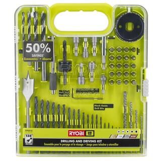 RYOBI Multi-Material Drill and Drive Kit (60-Piece) A98601G | The Home Depot