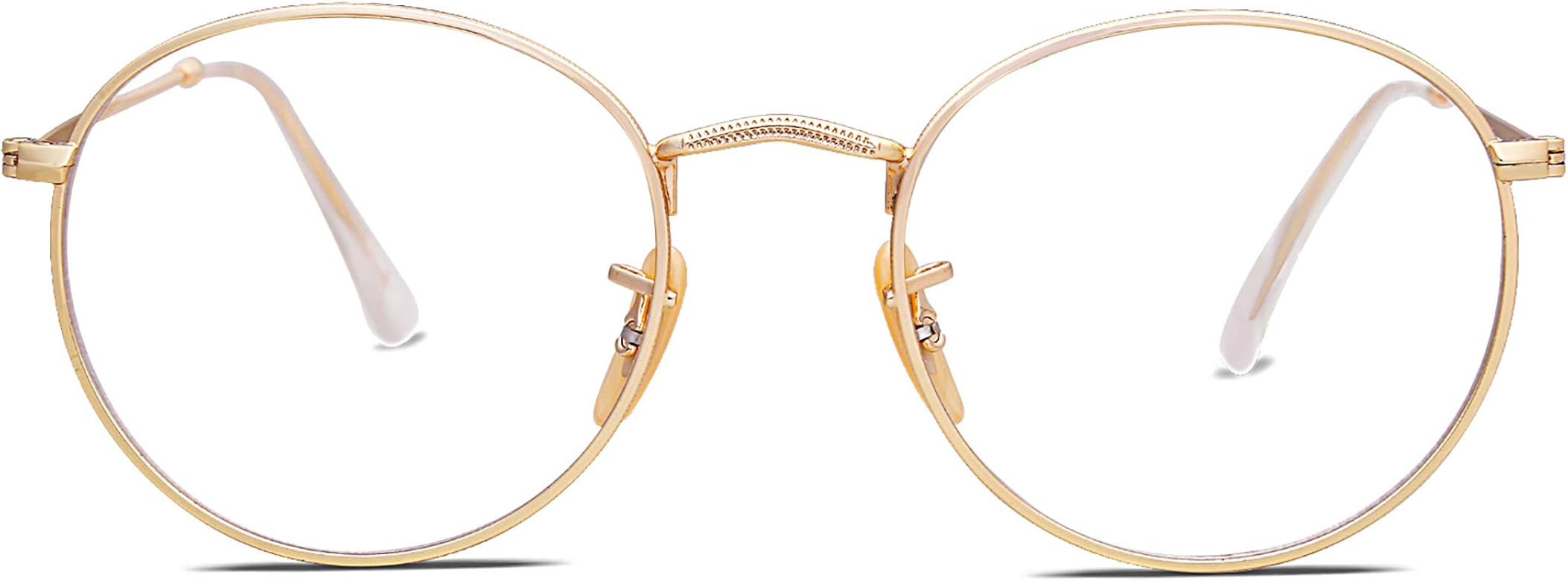 SOJOS Blue Light Blocking Computer Glasses Round Eyewear Anti Blue Light Lens SJ5024 | Amazon (US)