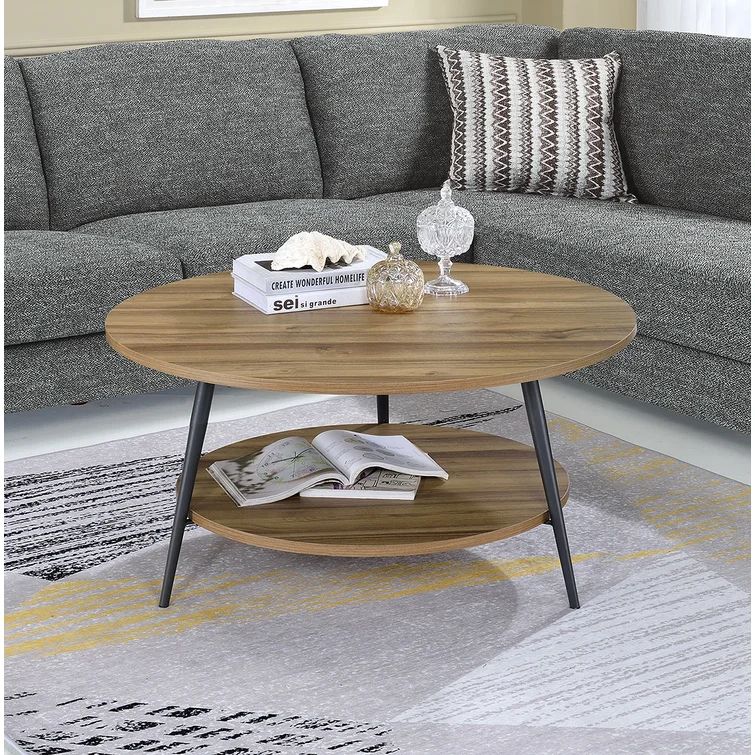 Messick 3 Legs Coffee Table with Storage | Wayfair North America