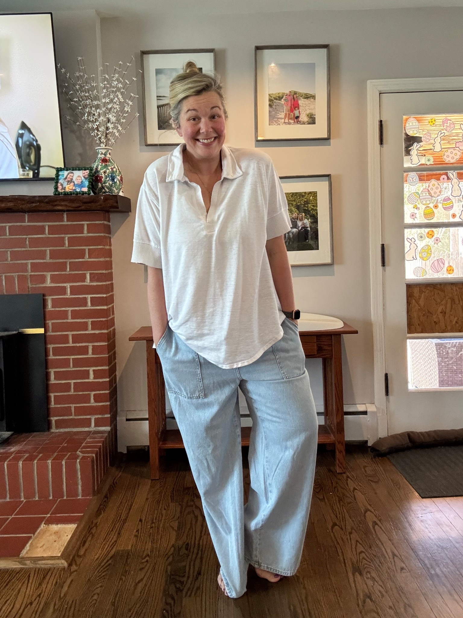 I lucked out today and they had the last pair in my size of these viral pull on jeans from WalMart!  You need them! Order asap. Grab all the colors.  

#LTKdayinmylife #LTKootd #LTKmomlife