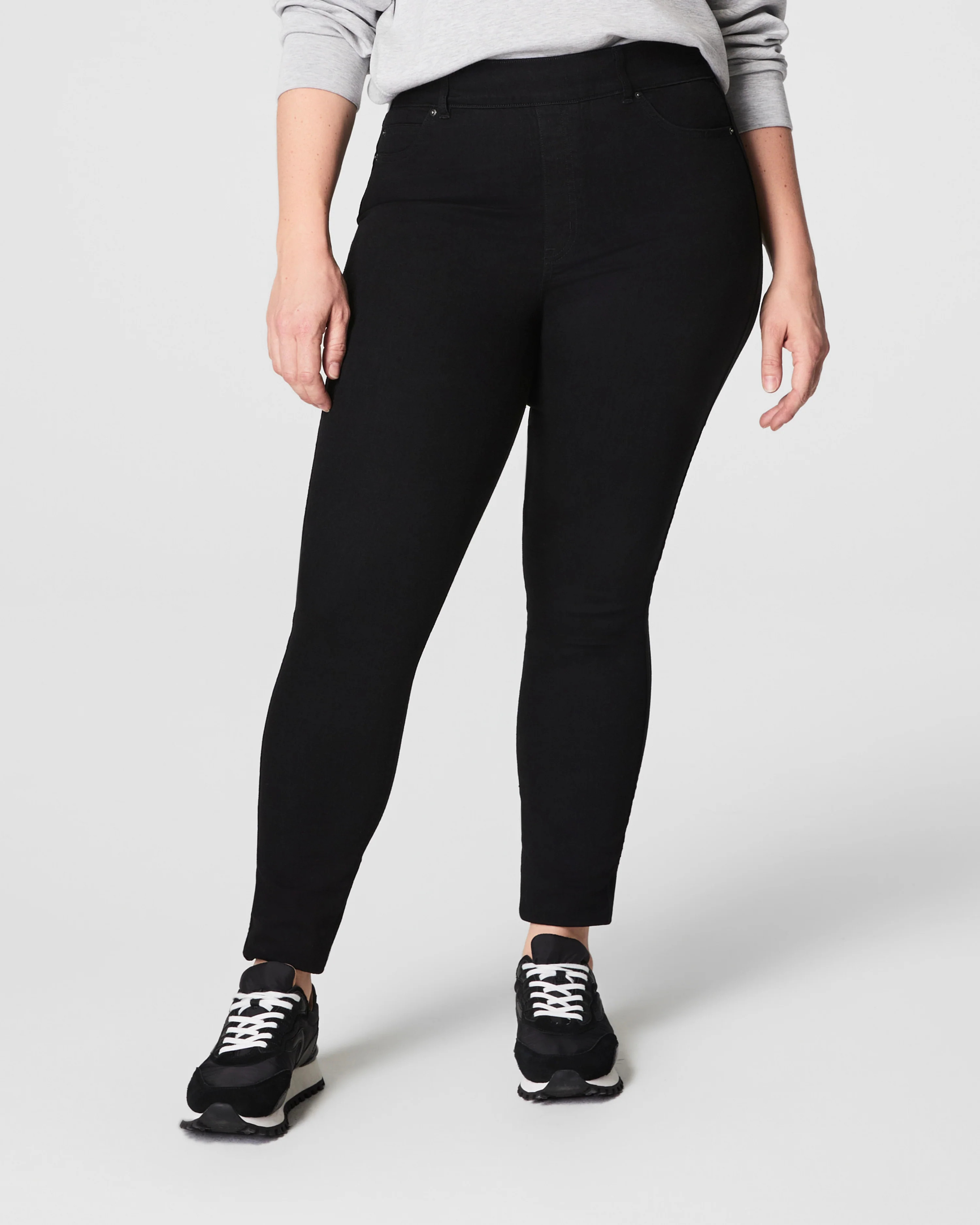 High-Rise Ankle Skinny Shaping Jeans with Tummy Control | SPANX | Spanx