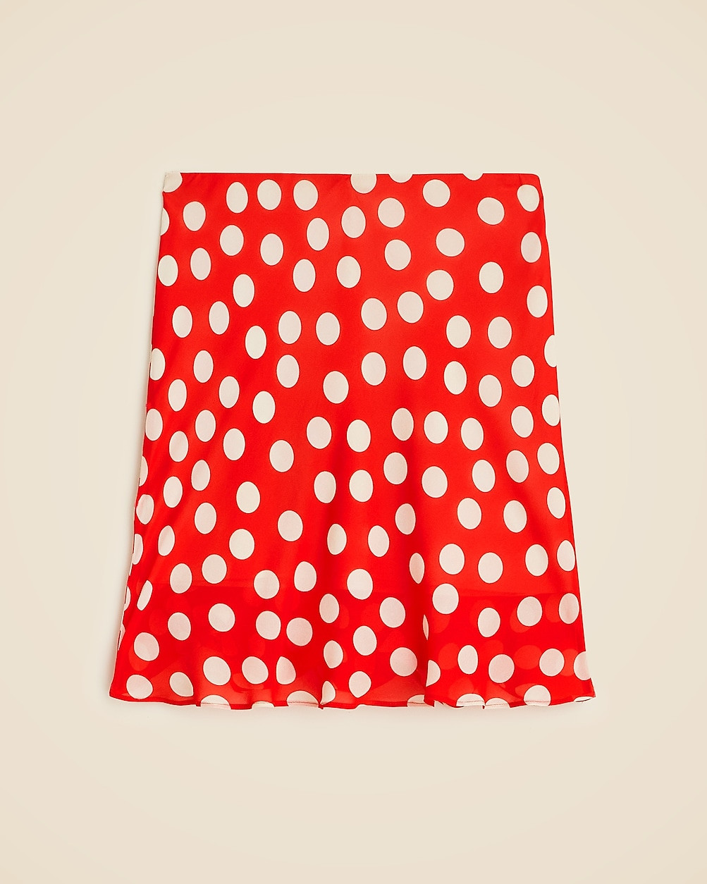 New Gwen layered slip skirt in polka-dot chiffon | J. Crew US