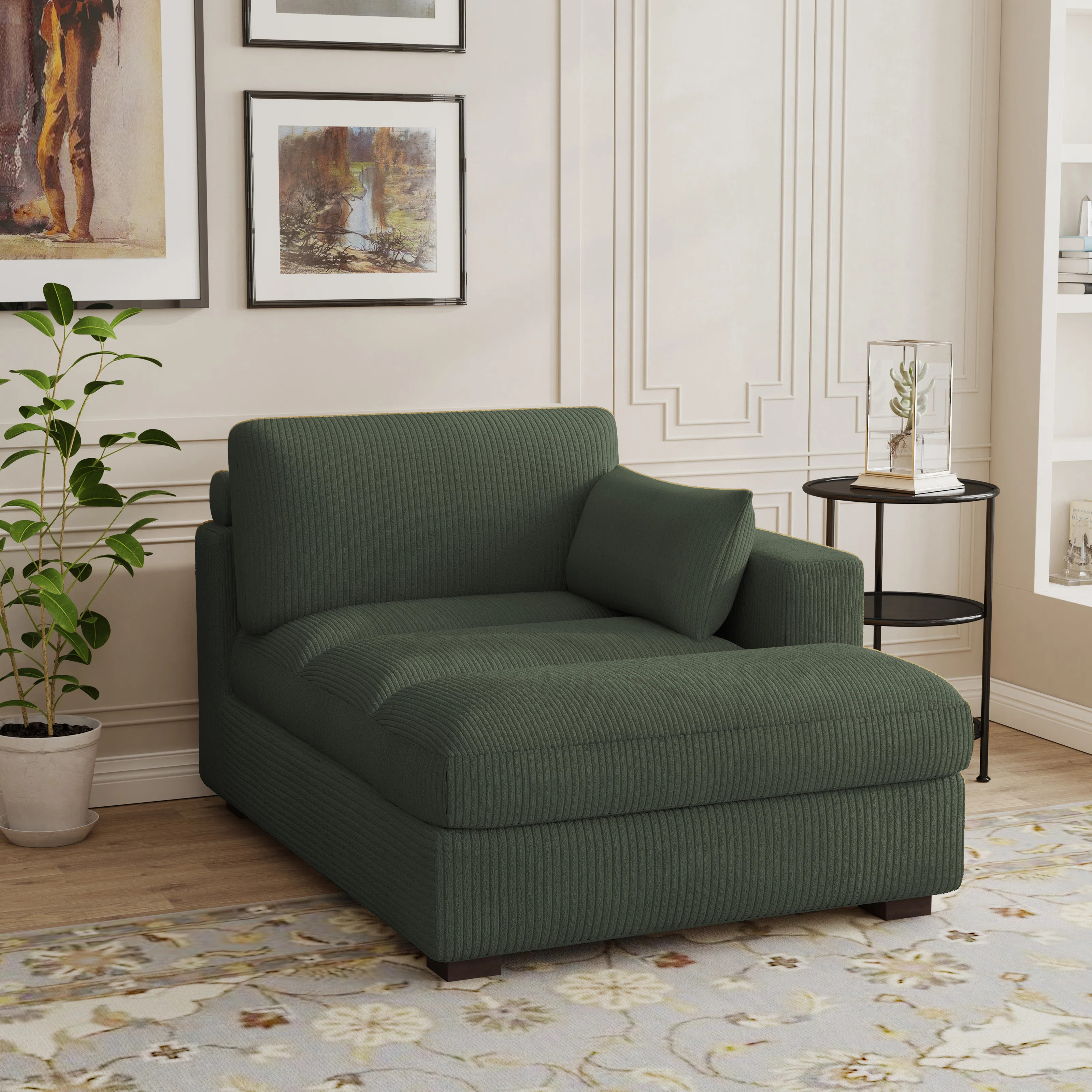 Ebern Designs Stoneville Upholstered Chaise Lounge & Reviews | Wayfair | Wayfair North America