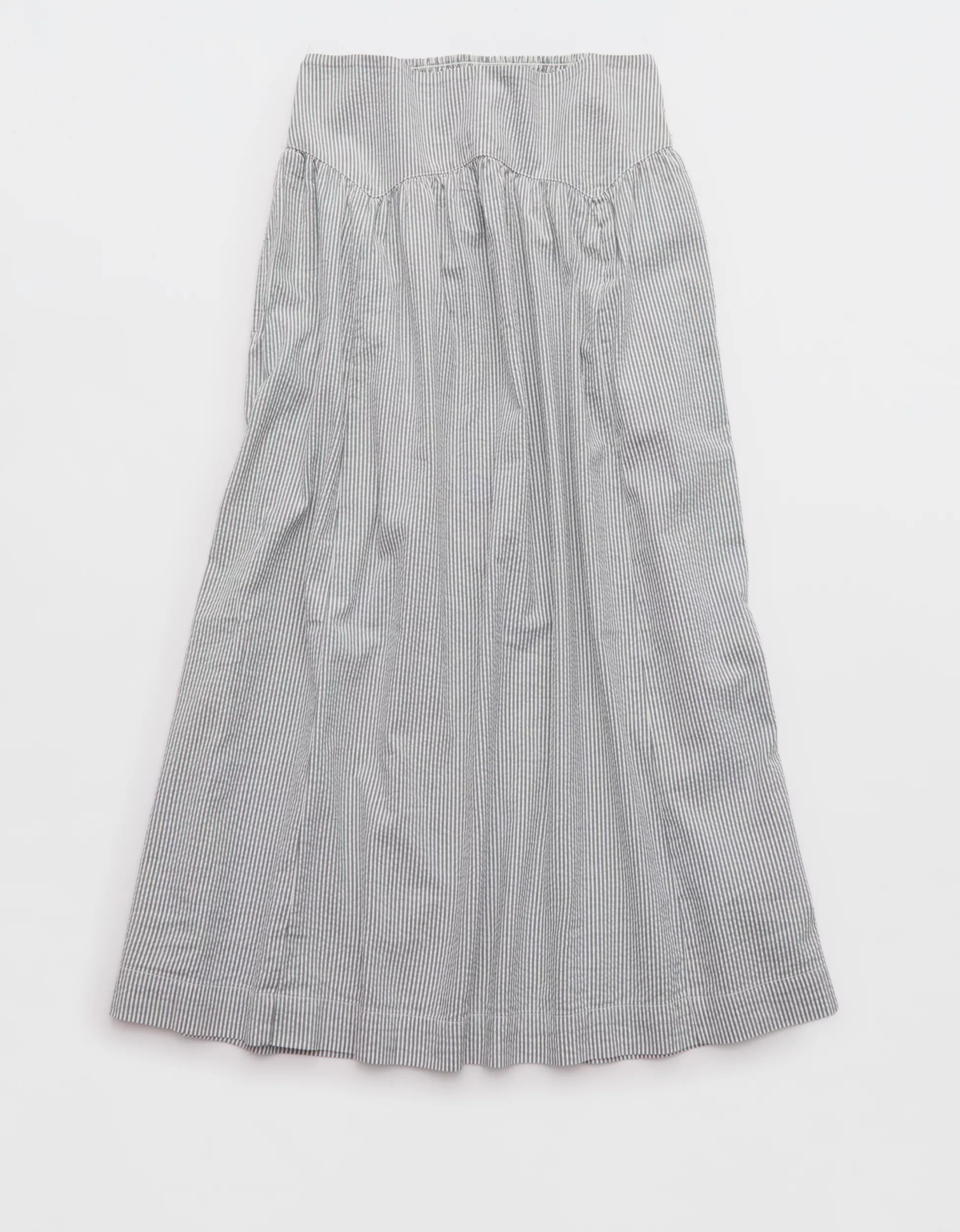Aerie Seersucker Midaxi Skirt | American Eagle Outfitters (US & CA)