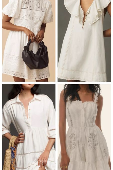 Little white dresses I am loving for Summer!

Anthropologiee

#LTKStyleTip #LTKSeasonal #LTKFindsUnder100