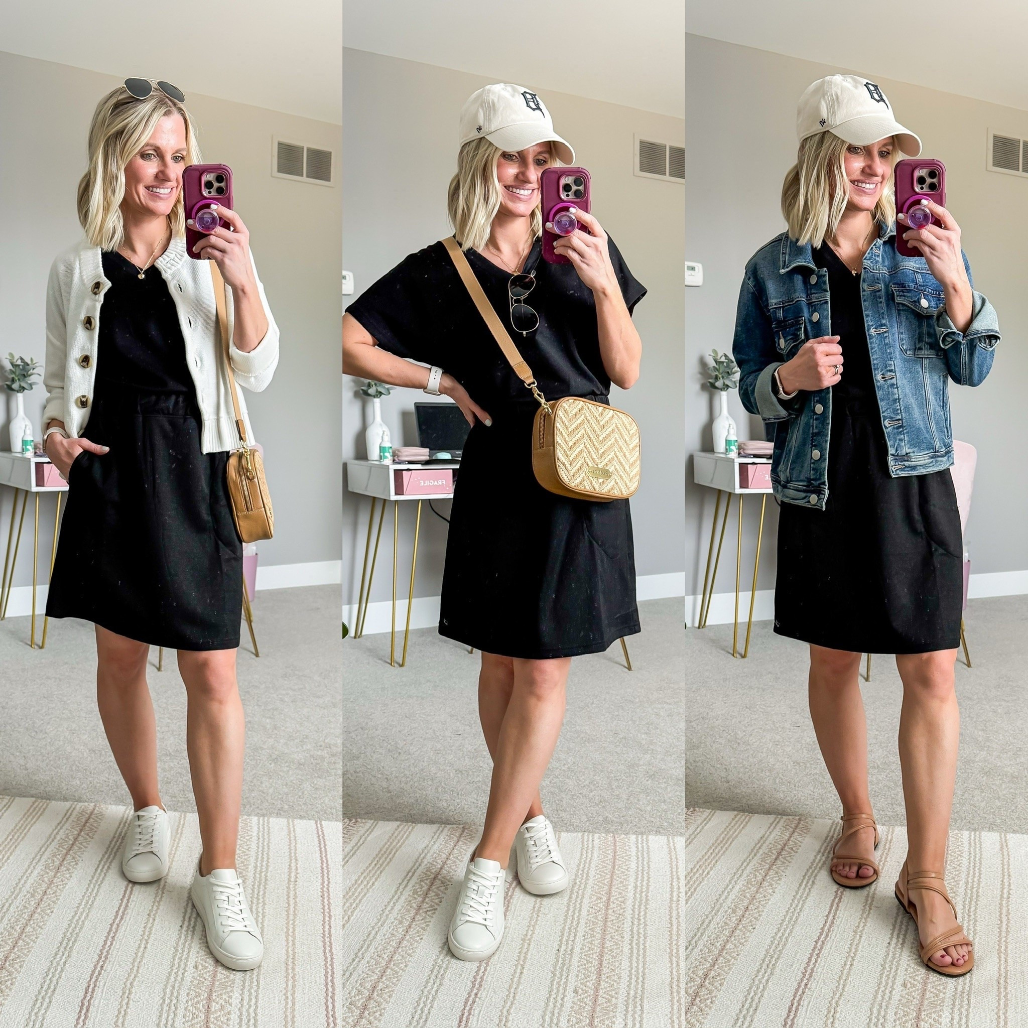 Summer capsule outfits with a short black dress.

#LTKPetite #LTKOver40 #LTKSeasonal