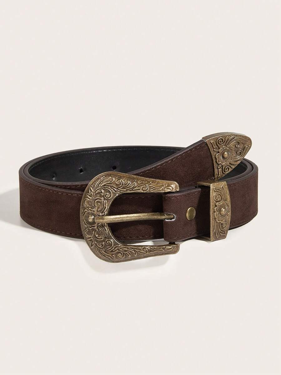 Boho Western Buckle Belt Halloween | SHEIN