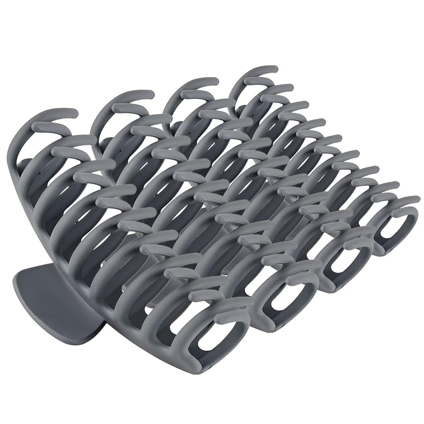 Amazon.com : TOCESS Big Hair Claw Clips 4 Inch Nonslip Large Claw Clip for Women Thin Hair, 90's ... | Amazon (US)