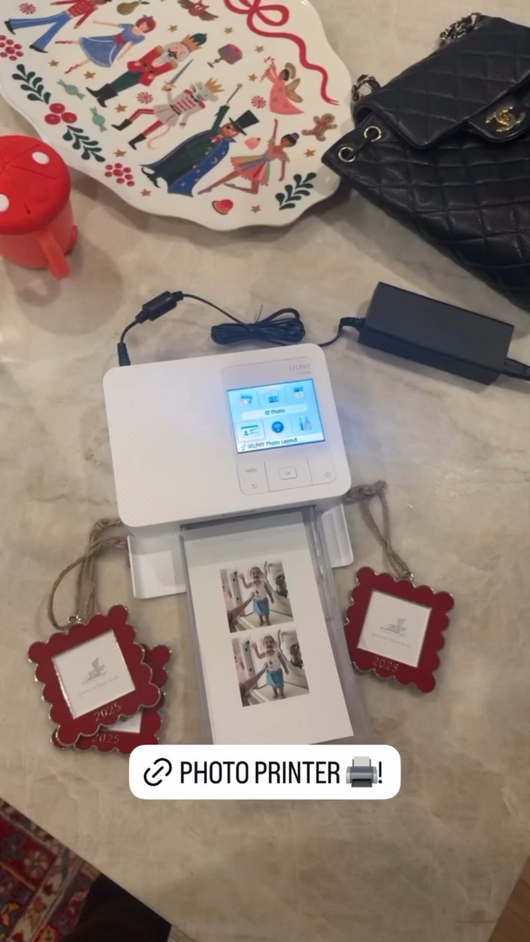 Photo printer and ornaments to insert them! 

#LTKGiftGuide #LTKHoliday #LTKSeasonal