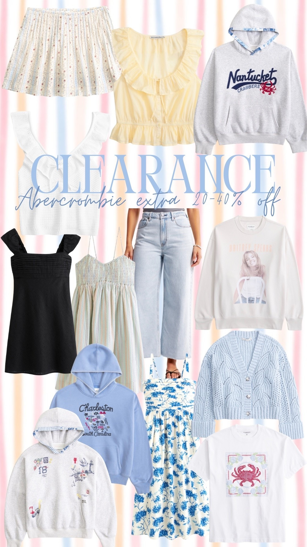 Extra 20-40% off clearance!!

#LTKootd #LTKxAbercrombie #LTKSaleAlert