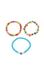 Sunny Days Pearl and Bead Bracelet Set | Ettika