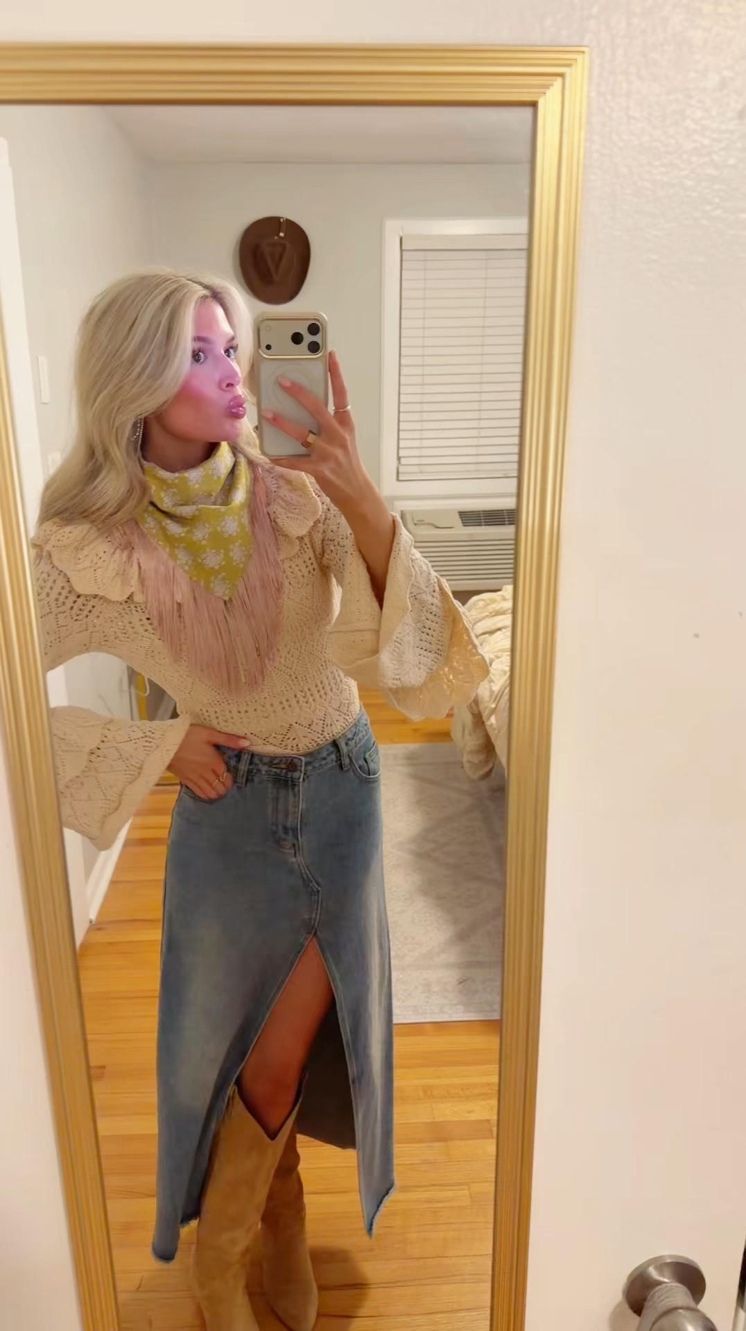 Bandana from CraftsbyCambria💛!! 

#LTKgrwm #LTKootd #LTKdayinmylife