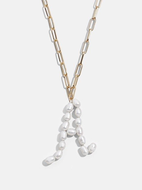 Blair Hera Pearl Initial Pendant | BaubleBar (US)