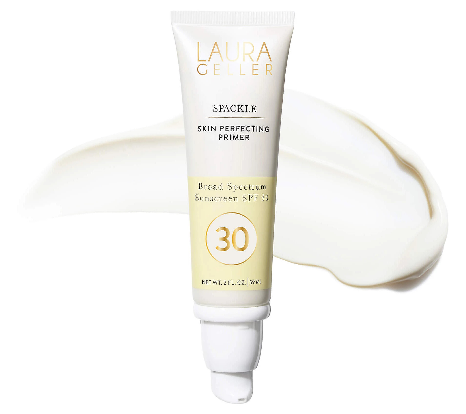 Laura Geller Spackle Primer Broad Spectrum Suns creen, SPF 30 | QVC