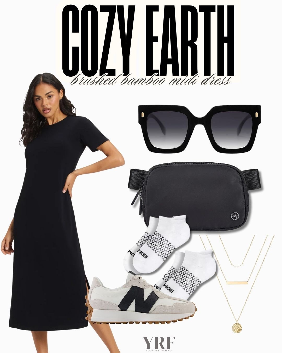Cozy Earth–inspired outfit for everyday comfort. This bamboo brushed midi dress is the perfect blend of style and softness, paired with casual sneakers, a crossbody purse, and a simple necklace for an effortless, put-together look.

#LTKStyle #LTKFinds #CozyInspired #BambooDress #MidiDress #EverydayOutfit #CasualChic #ComfortFashion #AthleisureStyle #WardrobeEssentials #LTKOnTheGo #AmazonFashion #OOTD


#LTKOver40 #LTKFindsUnder100