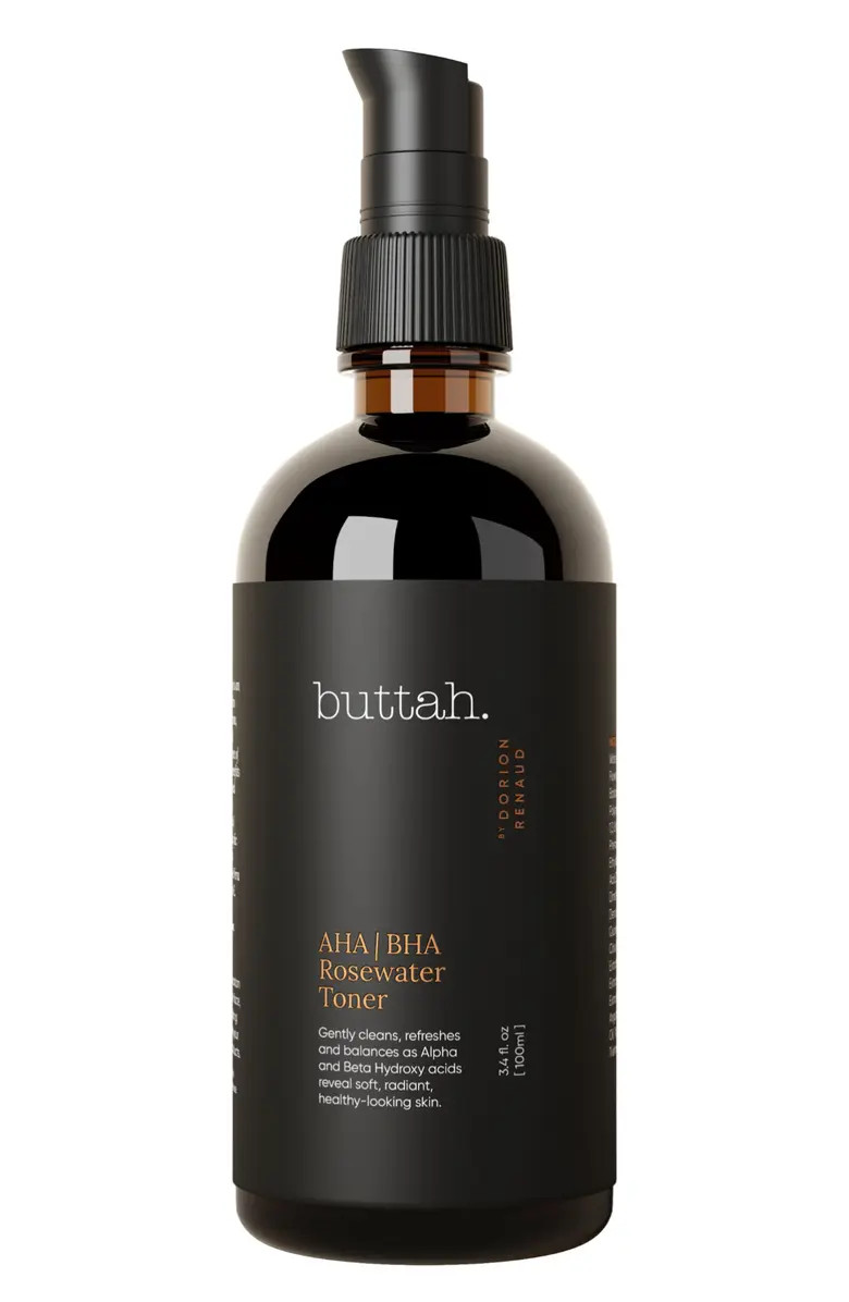 Buttah Skin AHA/BHA Rosewater Facial Toner | Nordstrom | Nordstrom