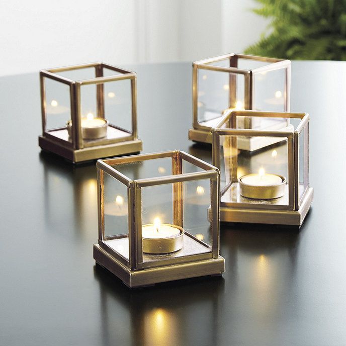 Le Marais Tea Light Holders - Set of 4 | Ballard Designs, Inc.
