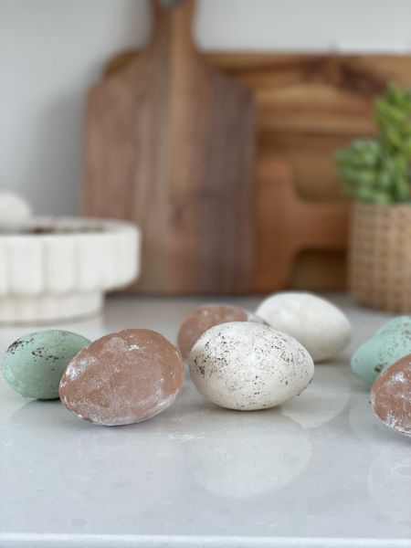 Diy speckled eggs for some easter mood. ✨

Here’s what you’ll need:
🥚paint ✨
🥚 baking soda
🥚 flour
🥚 coffee grounds

METHOD
Mix about 1 tsp baking soda with a few tablespoons of paint. Paint each egg.

To get the speckled look, dip painted eggs in coffee grounds while the paint is tacky. After the eggs are fully dried, rub the coffee grounds to remove the excess grounds.

Or create a terracotta look with a wipe of flour on a fully dried painted egg.

#easterdecor
#springdecor
#seasonaldecor
#easter

diy home decor project, spring decor ideas, egg decorating

#LTKSeasonal #LTKhome #LTKunder50